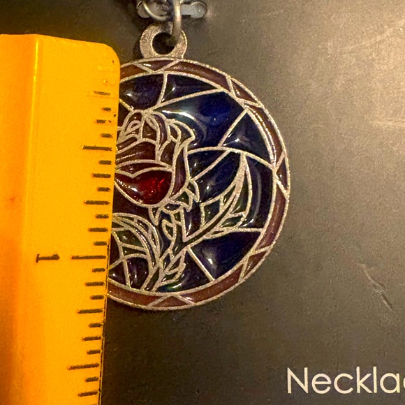 Disney’s Beauty and the Beast Pendant Necklace - Picture 1 of 4
